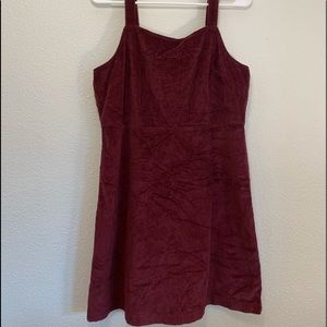 American Eagle corduroy overall dress
